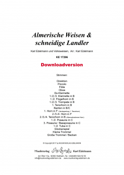 Almerische Weisen & schneidige Landler - Download